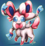 Sylveon derping cute by JollyPiik