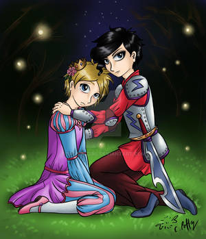 A Prince and his Knight