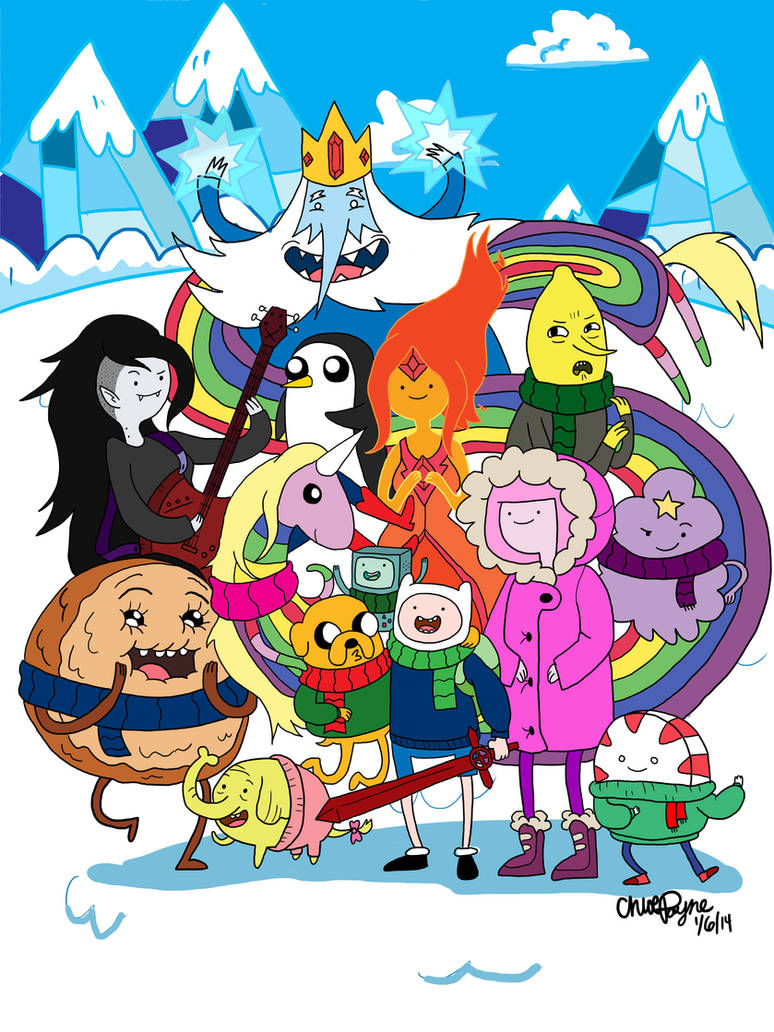 Adventure Time Come On Grab Your Winter Clothes