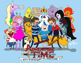 Adventure Time Ft. Kyle and Sam