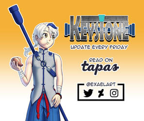 Keystone webcomic on Tapas