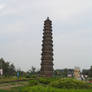bronze pagoda