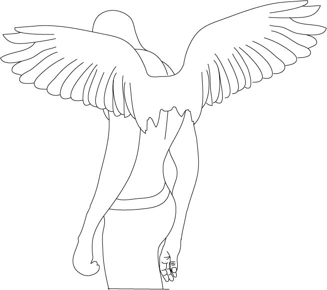 Angel Outline 2