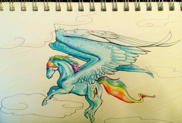 Sketch: Rainbow Dash