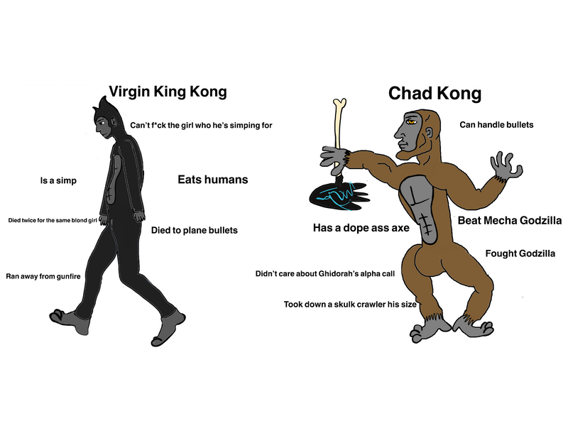 Virgin vs Chad by ChubySonic on DeviantArt