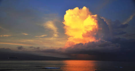 Clouds Over Molokai