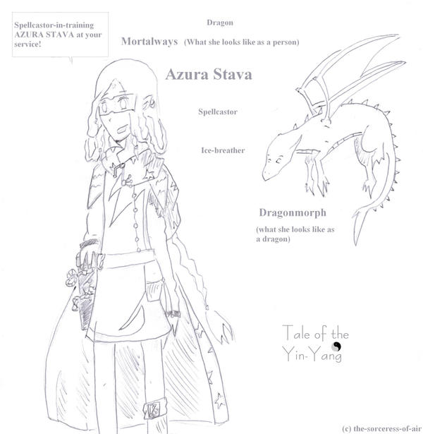 Dragon OC: Azura Stava