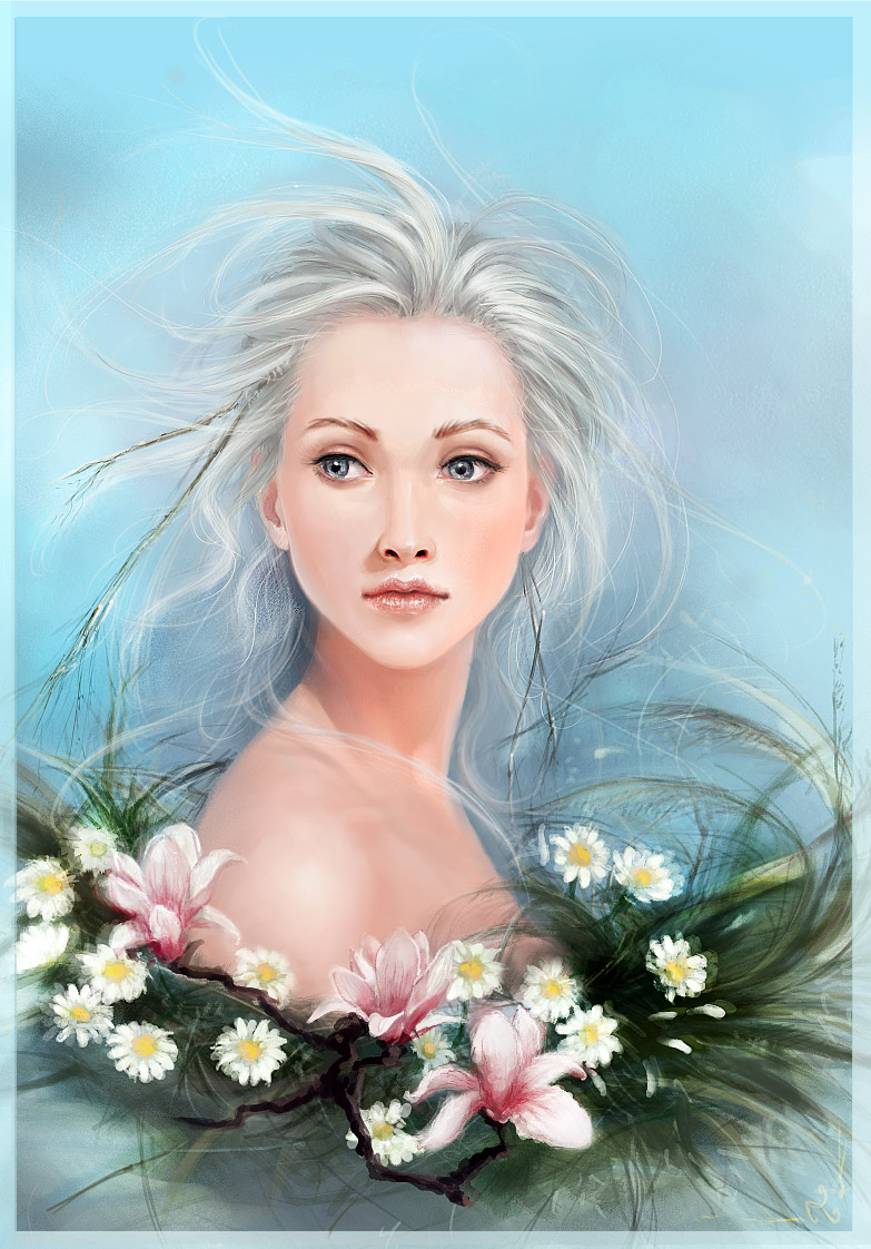 The face of spring by Technoelfie