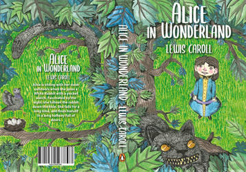 Alice in Wonderland book cover