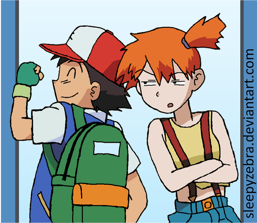 Gift Art 1: Ash and Misty