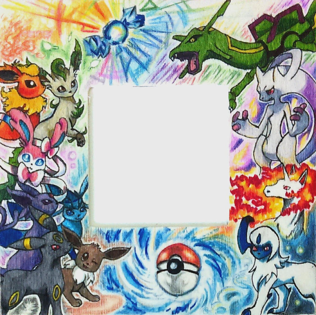 Pokemon Photo Frame Design Pokemon frame by mich-spich on DeviantArt