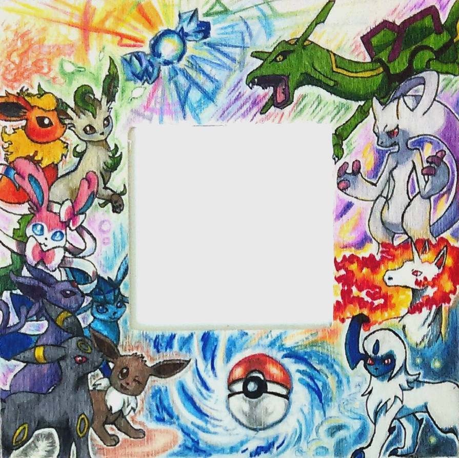 Pokemon frame by mich-spich on DeviantArt