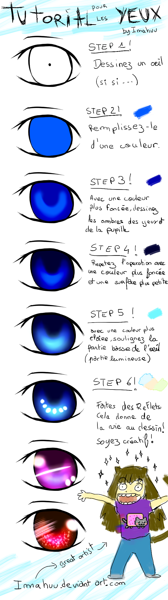 tutorial eyes colo (french)