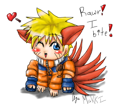 Naruto 9-tails Chibi by MakkiCHAN on DeviantArt