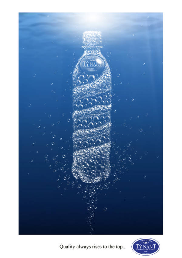 Ty Nant Water Advert by MrBigglesworth