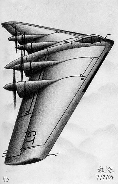 Flying Wing Bomber