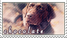 Chocolate Lab Stamp by tennyomelime