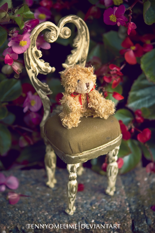 Teddy Bear on a Chair