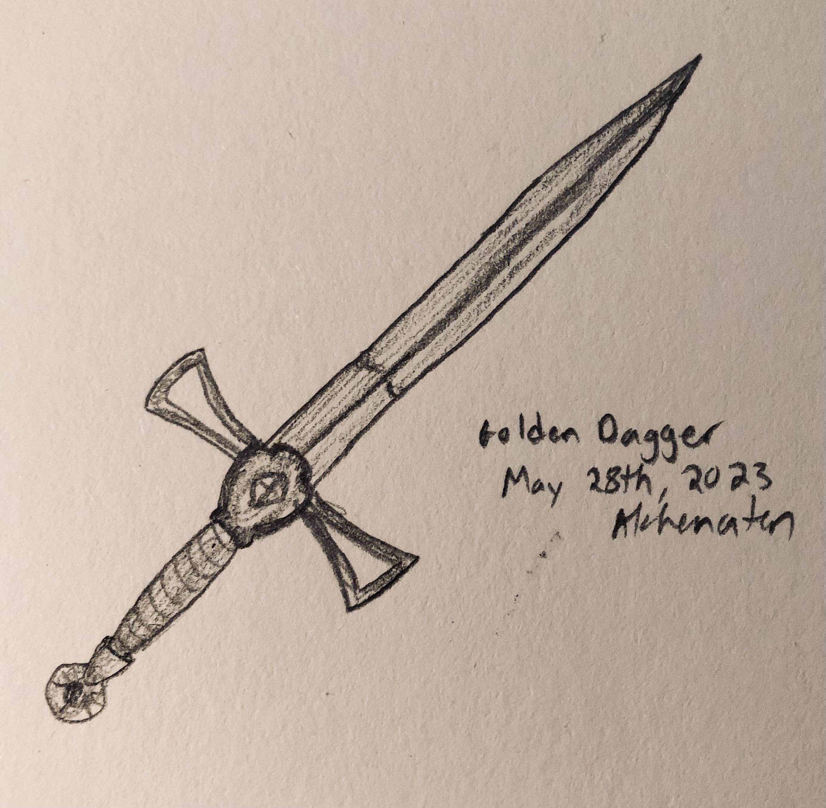 Golden Dagger by Akhenaten23 on DeviantArt