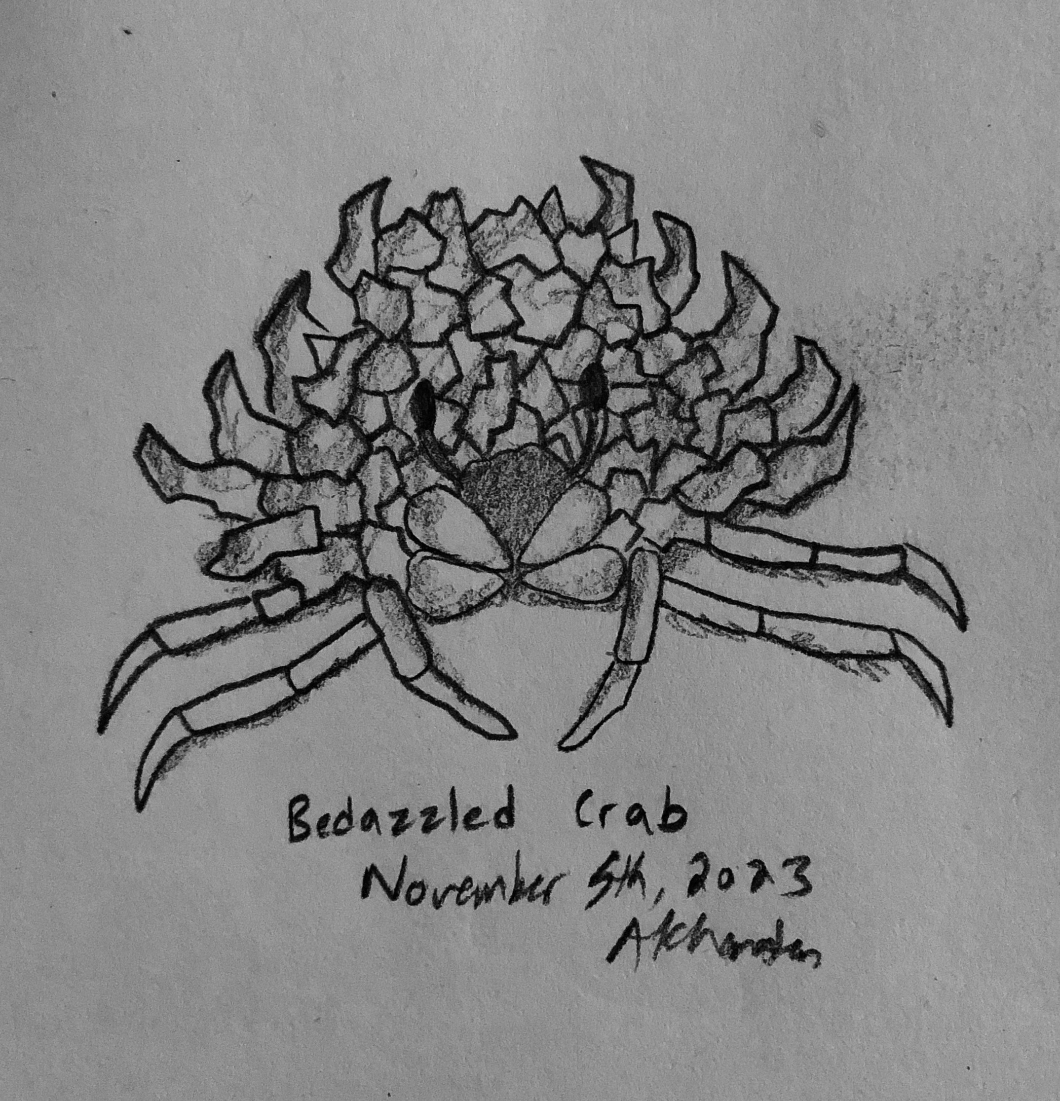 Bedazzled Crab