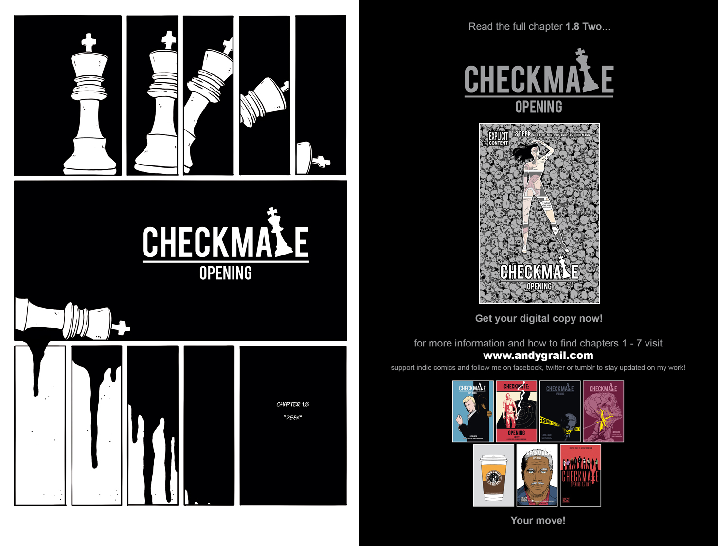 Checkmate Opening 8 pv6 by Andy Grail