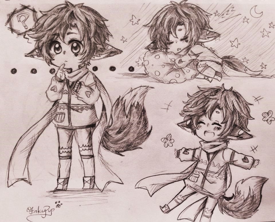 Sketchpage Commission #1: Kimyou