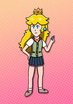 Peach as Isabelle