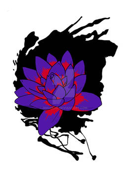 Lotus Paint Tattoo Alternative