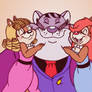 Do the fat cat stomp (Rescue Rangers redraw)
