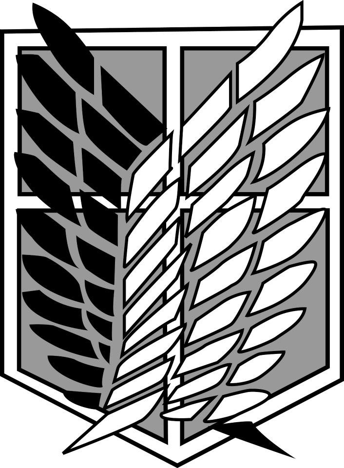 shingeki no kyojin: Scouting legion emblem