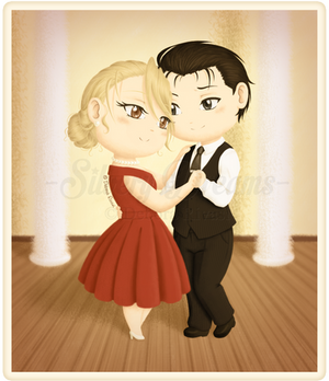 Dancing together - Chibi Royai