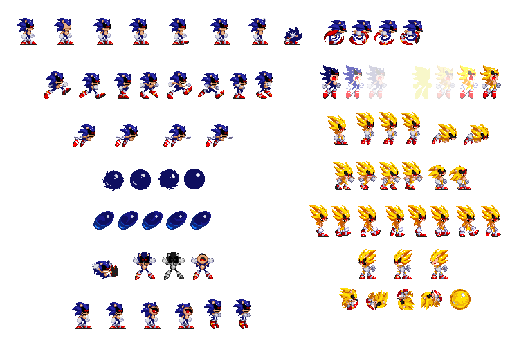 Exetior's Tails - Mod Gen Project Style Sprites by EchidKnux on DeviantArt