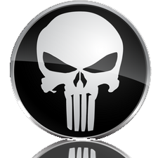 Reflective Punisher Dock Icon