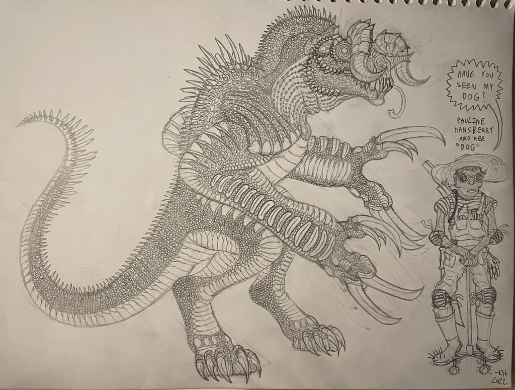 Deathclaw Inflation Deviantart COLLEGE SKETCHES - DEATHCLAW by HUBLERDON on DeviantArt