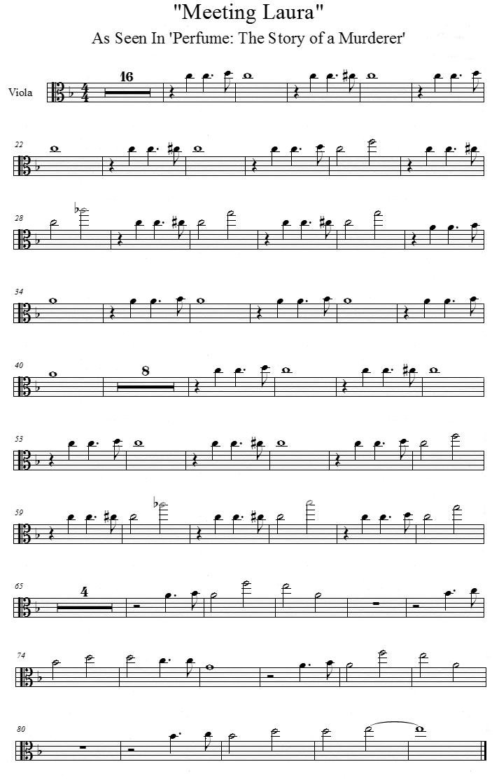 Meeting Laura Perfume The Story of a Murderer by valdesu on