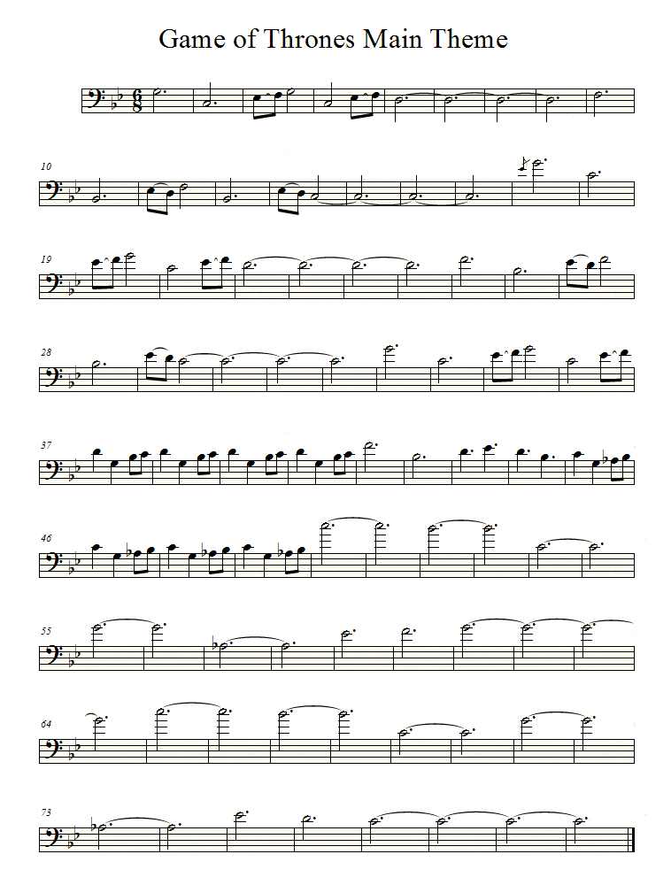 Game Of Thrones Theme Cello By Valdesu On Deviantart