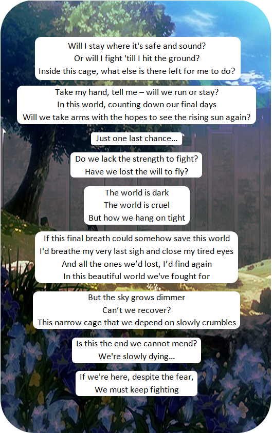 Attack On Titan Omake Pfadlib Vocal Lyrics By Valdesu On Deviantart Attack On Titan Omake Pfadlib Vocal Lyrics By Valdesu On Deviantart