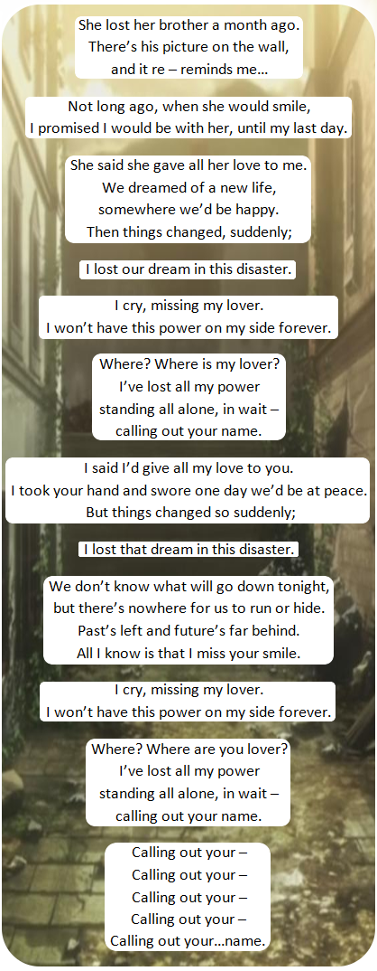Attack On Titan Call Your Name Lyrics By Valdesu On Deviantart Attack On Titan Call Your Name Lyrics By Valdesu On Deviantart
