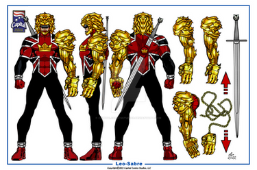 Leo Sabre-Burning Fury Model Sheet