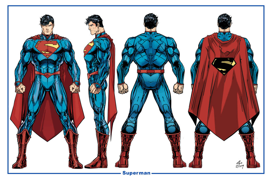 Superman Unchained Model Sheet by CapitalComicsStudios on DeviantArt