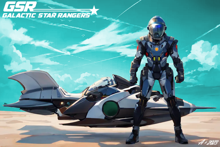 Galactic Star Rangers GSR Warp Raider-Darius Vale by ...