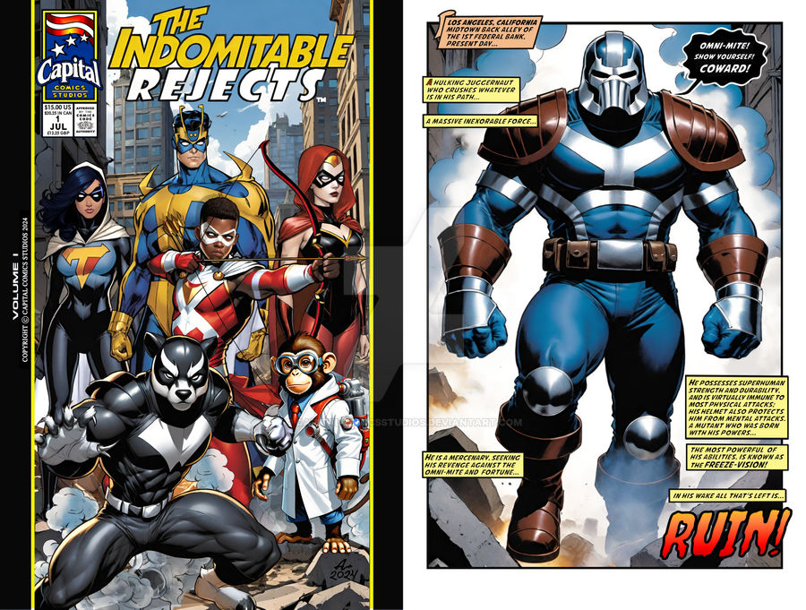 Indomitable Rejects WIP Ruin Update 1 12 24 by CapitalComicsStudios on Indomitable Rejects WIP Ruin Update 1 12 24 by CapitalComicsStudios on