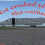 Not Crashed Plane