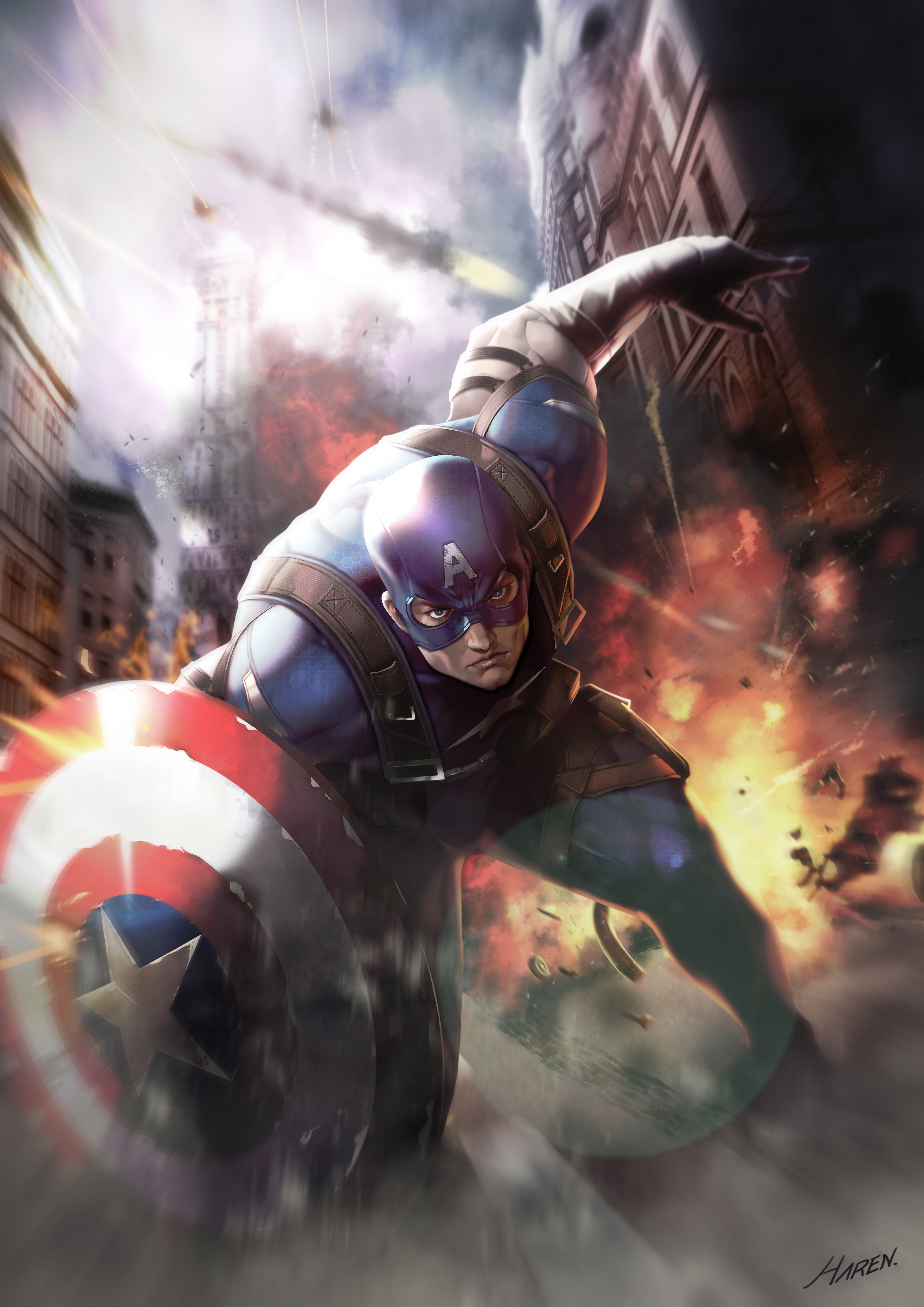 Captain America Fan Art!!