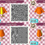 Animal Crossing QR Code - Orange hoodie