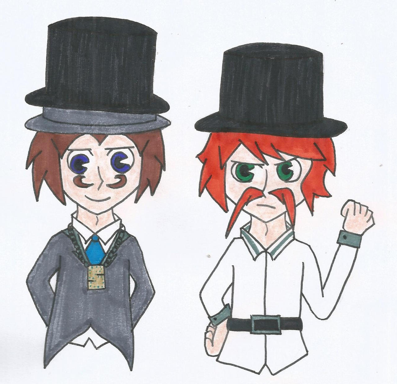 Reg Rhm Reginald Copperbottom and Right Hand Man by HideInBedroom on DeviantArt