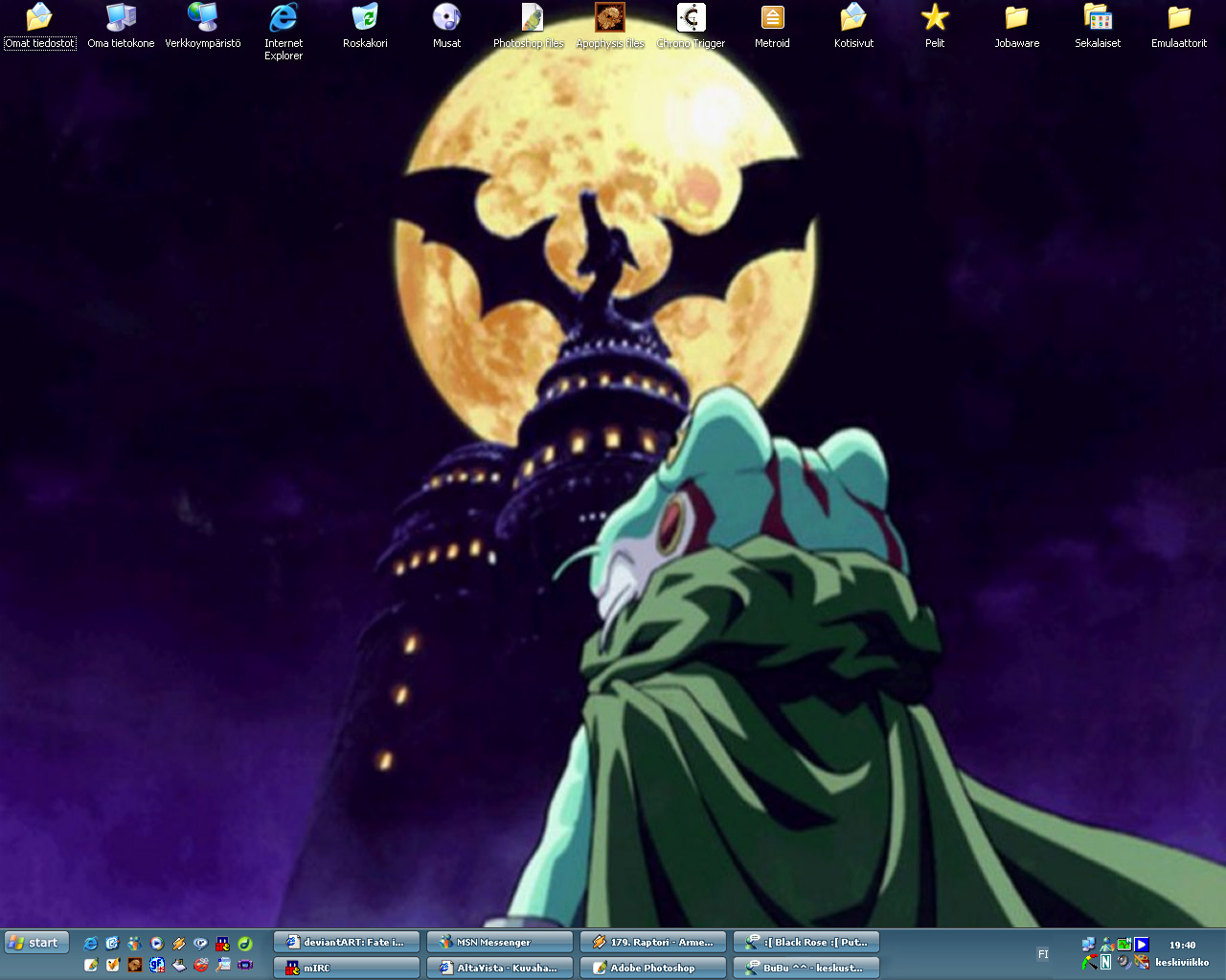 Desktop as of May 18th