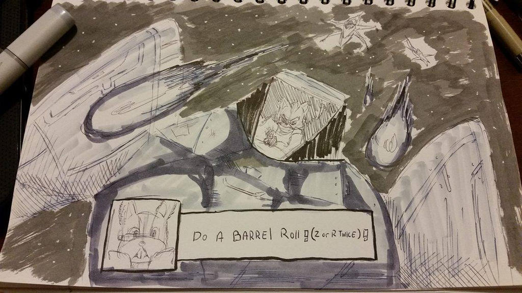 Do a barrel roll! Ink- Twenty by zeldalegends4525 Do a barrel roll! Ink- Twenty by zeldalegends4525