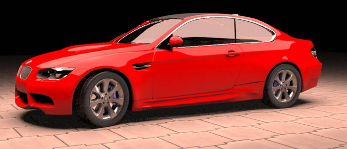 2008 BMW M3 Sport Red
