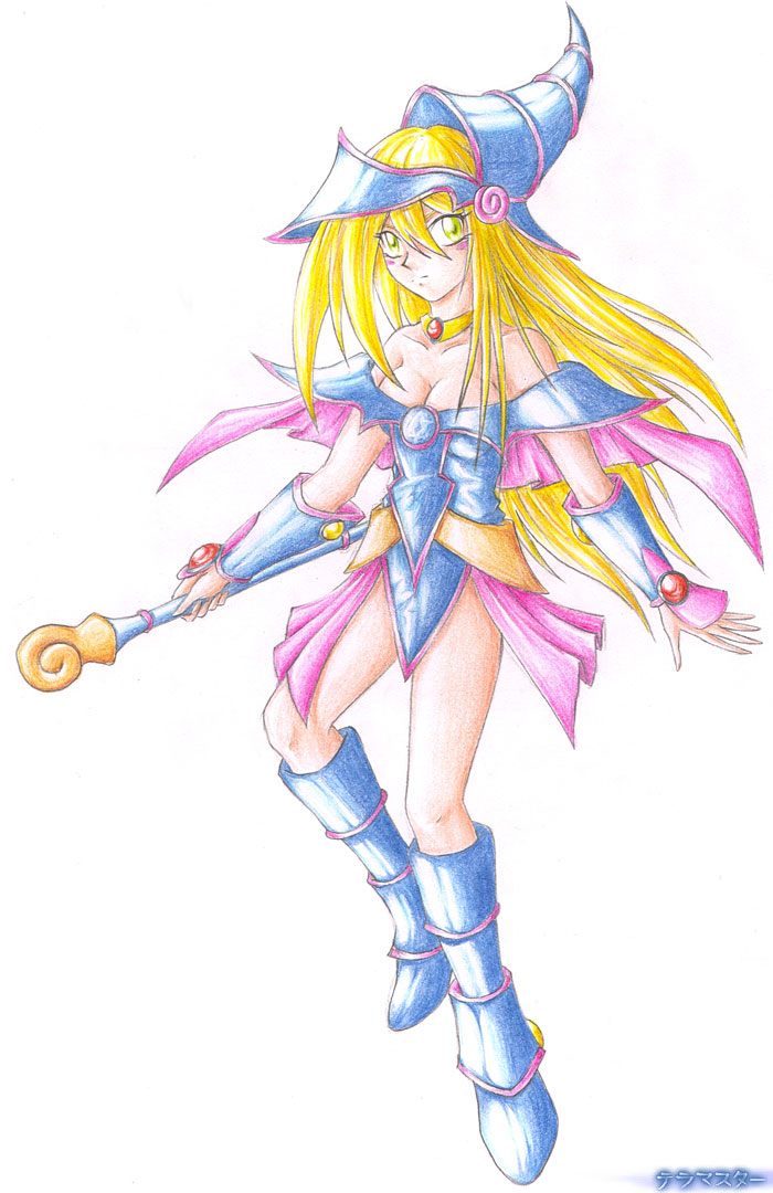 Dark Magician Girl 7 - pencils